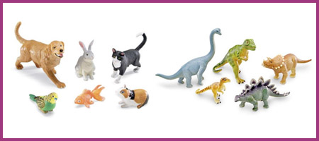 animales de plastico